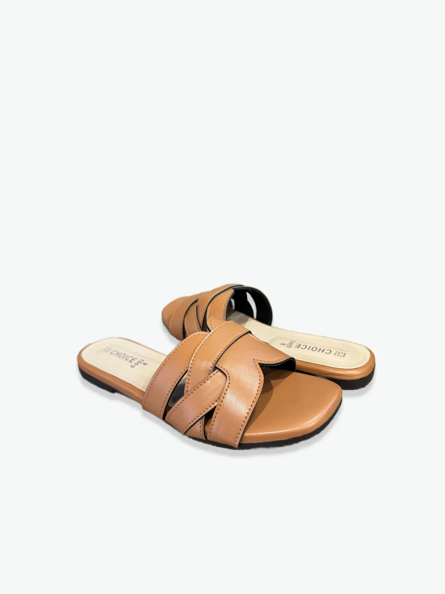 Flat Slipper – Mustard | 12951 - Image 2