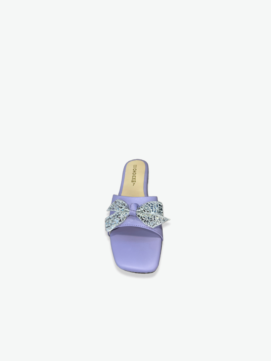 Flat Slipper – Purple | 12946 - Image 4