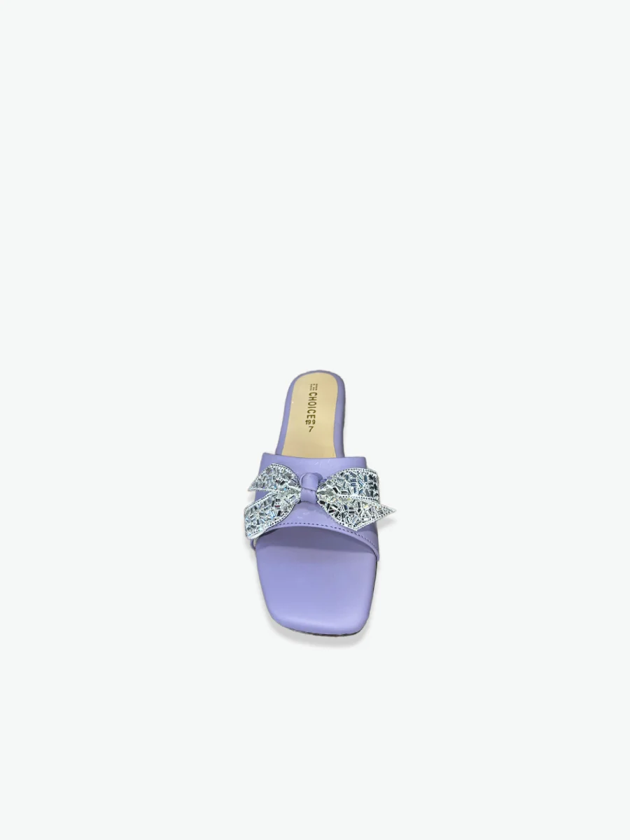 Flat Slipper – Purple | 12946 - Image 4
