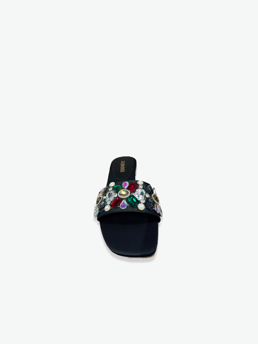 Flat Slipper – Black | 12949 - Image 4