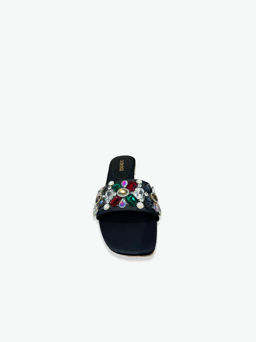 Flat Slipper – Black | 12949 - Image 4