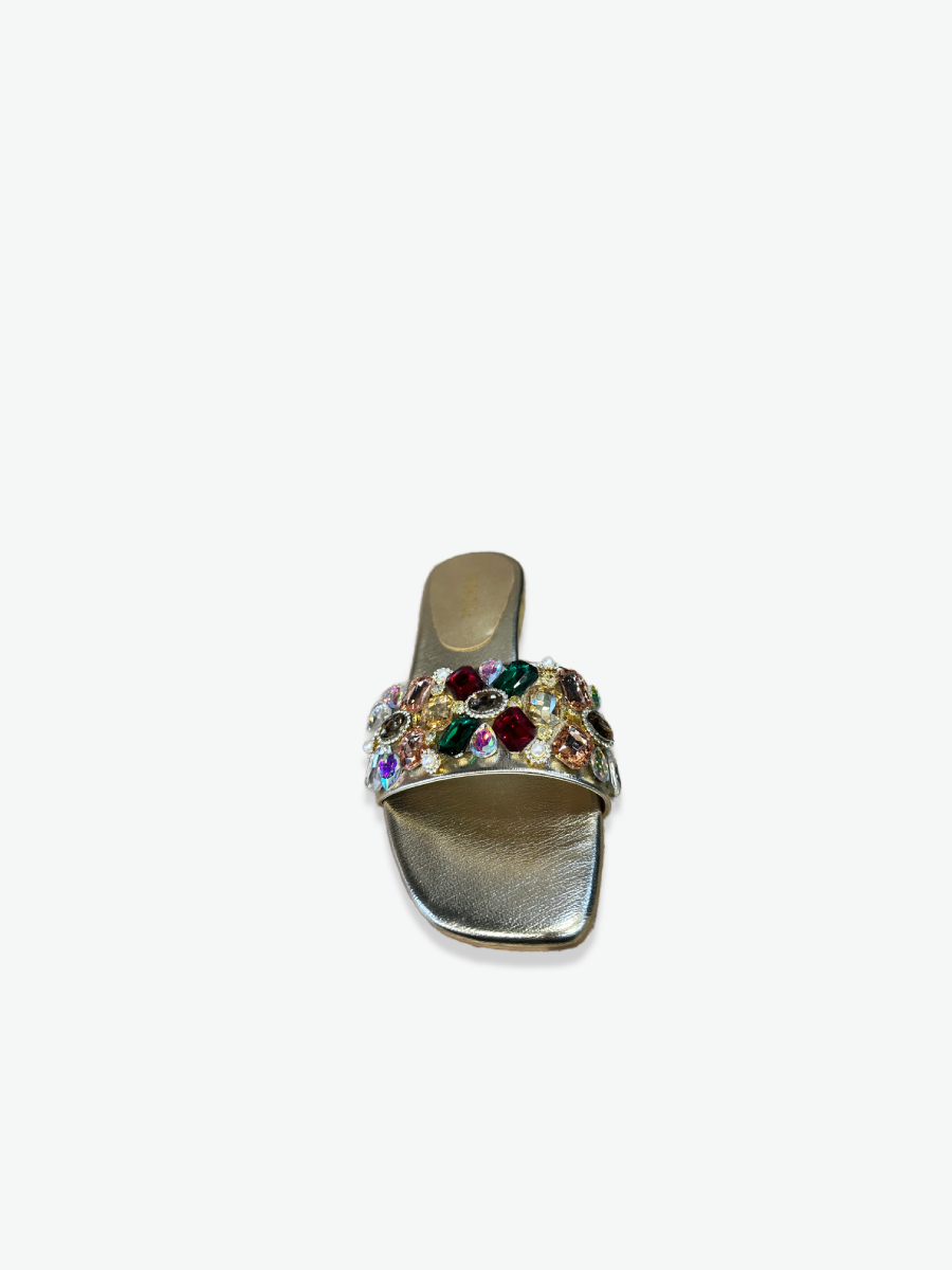 Flat Slipper – Golden | 12949 - Image 4