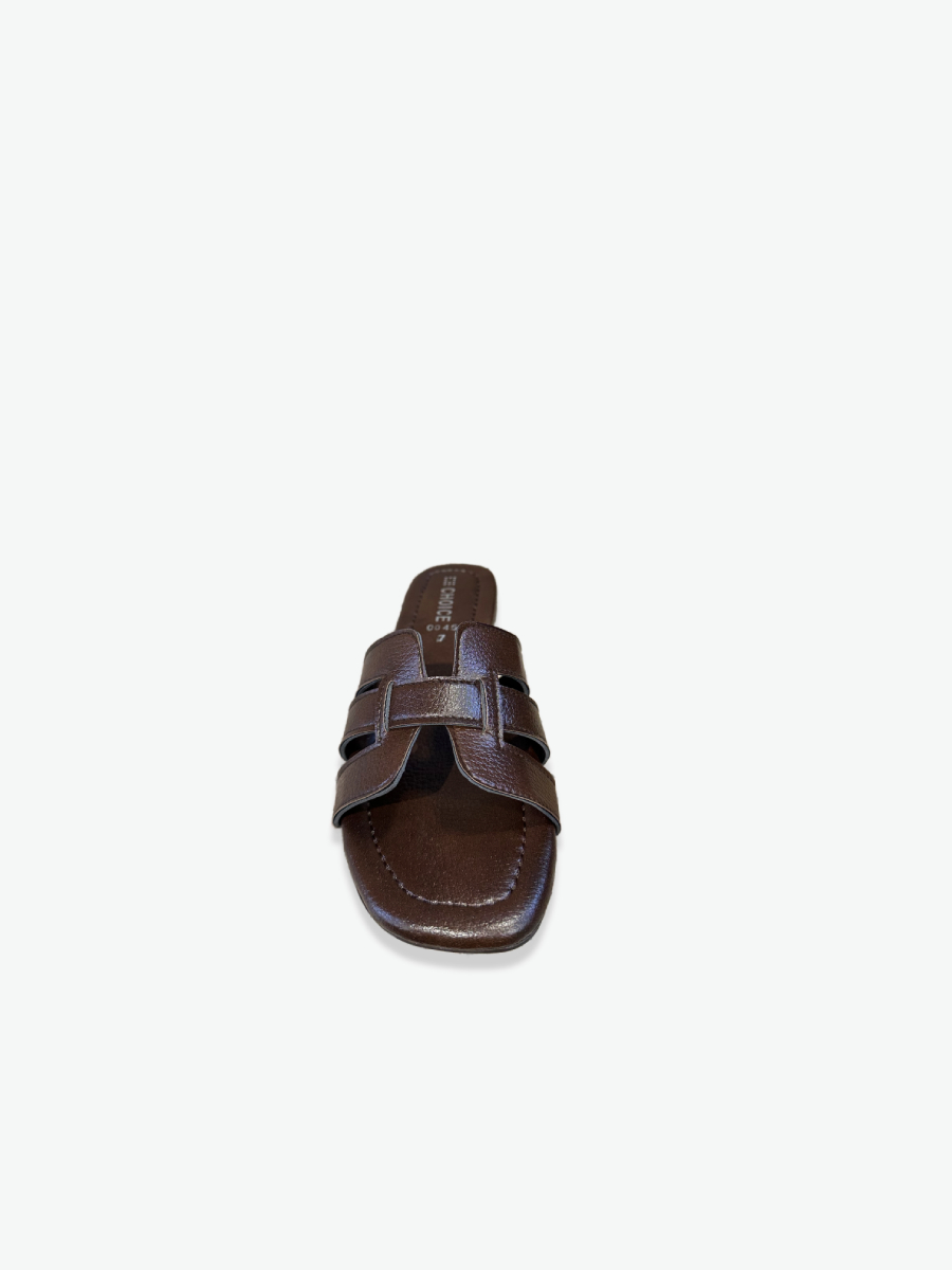 Flat Slipper – Brown | 12900 - Image 4