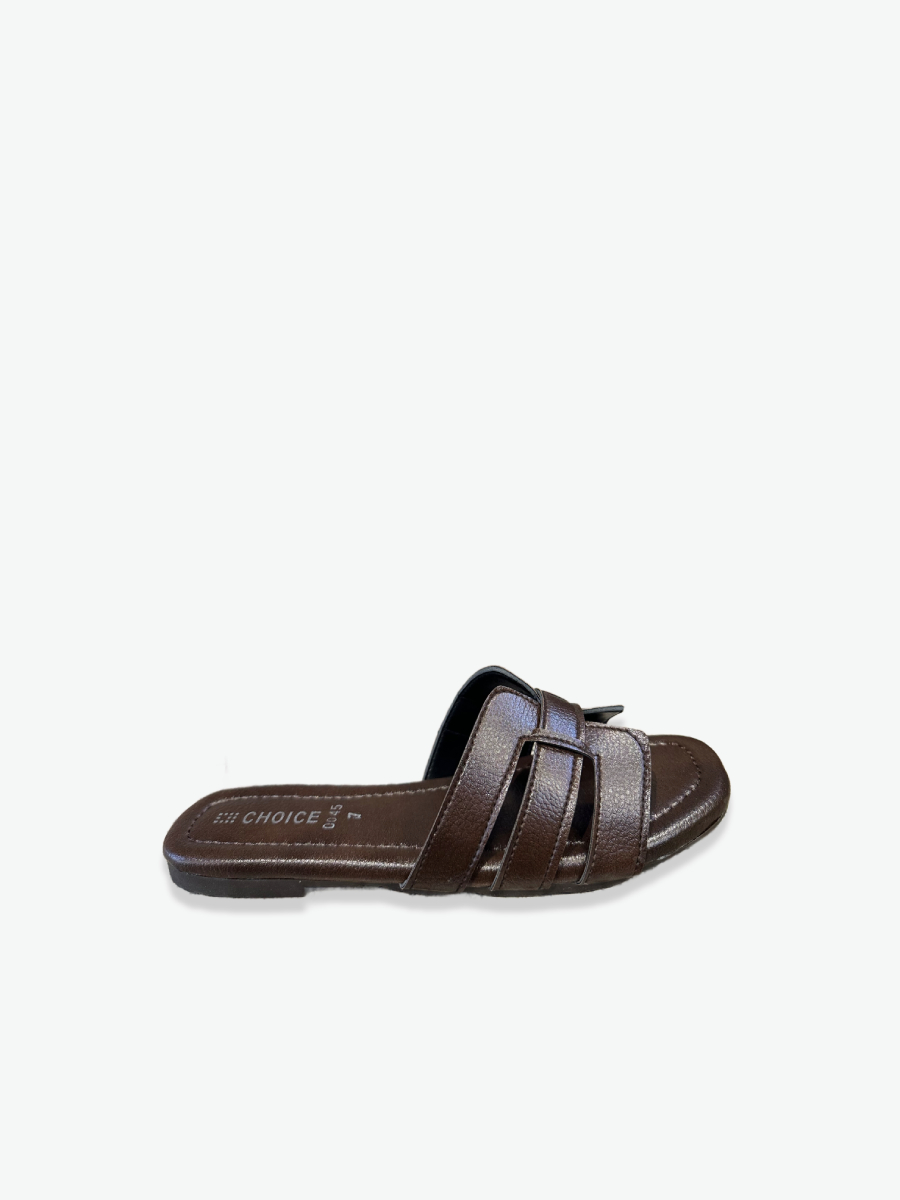 Flat Slipper – Brown | 12900 - Image 3