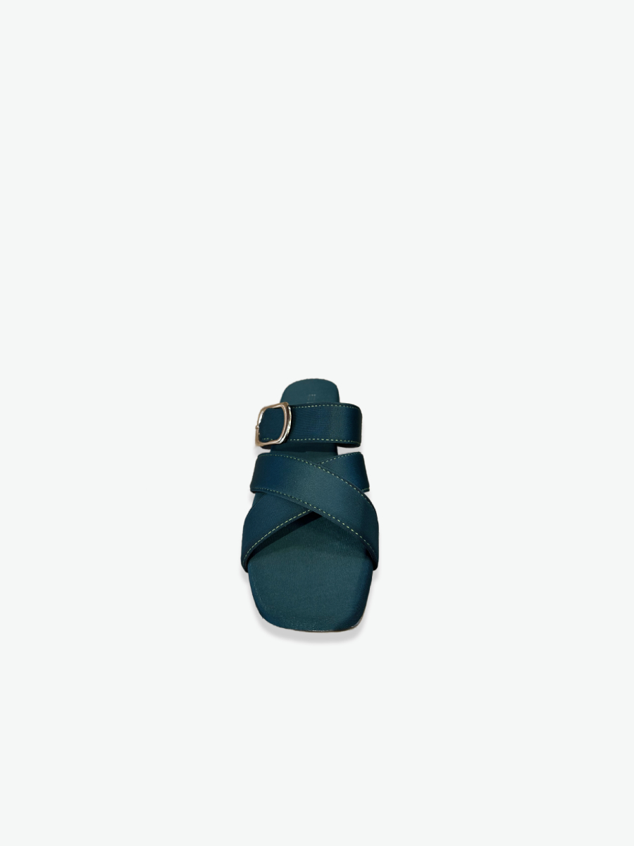 Flat Slipper - Green | 12855 - Image 4