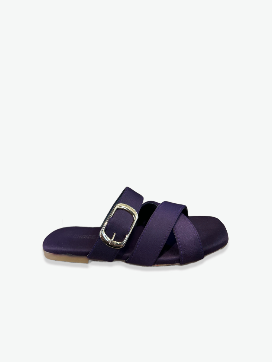 Flat Slipper - Purple | 12855 - Image 3