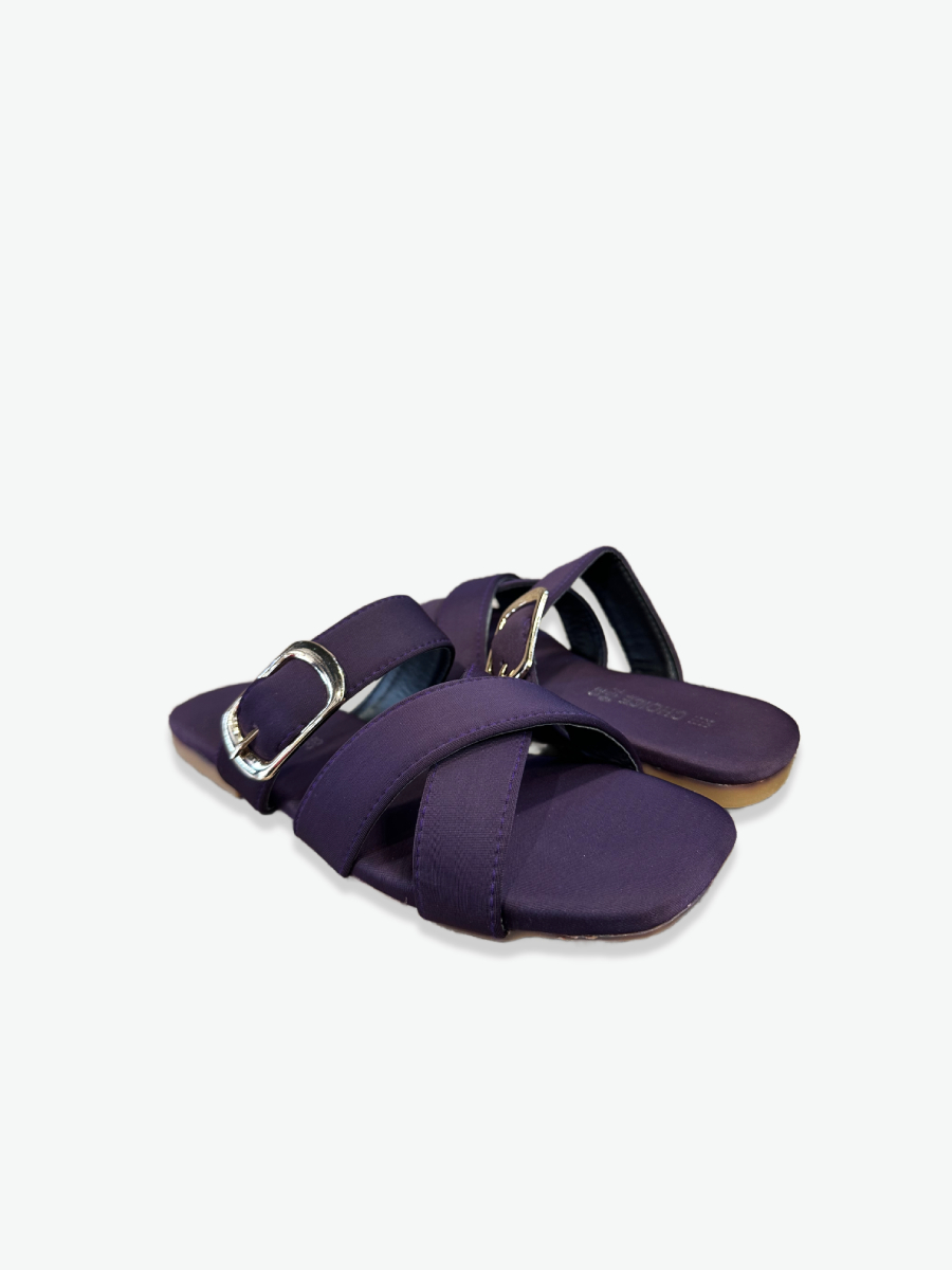 Flat Slipper - Purple | 12855 - Image 2