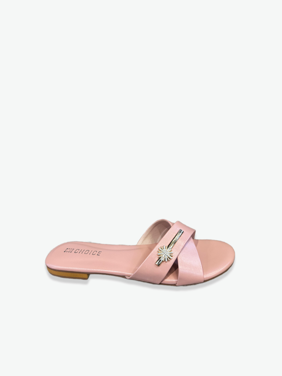 Flat Slipper - Pink | 12782 - Image 3