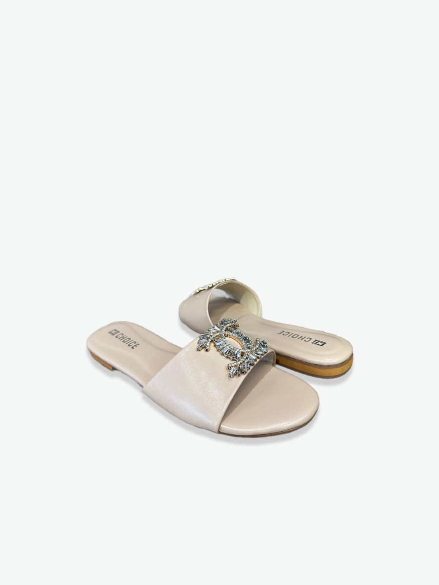 Flat Slipper - Fawn | 12738 - Image 2