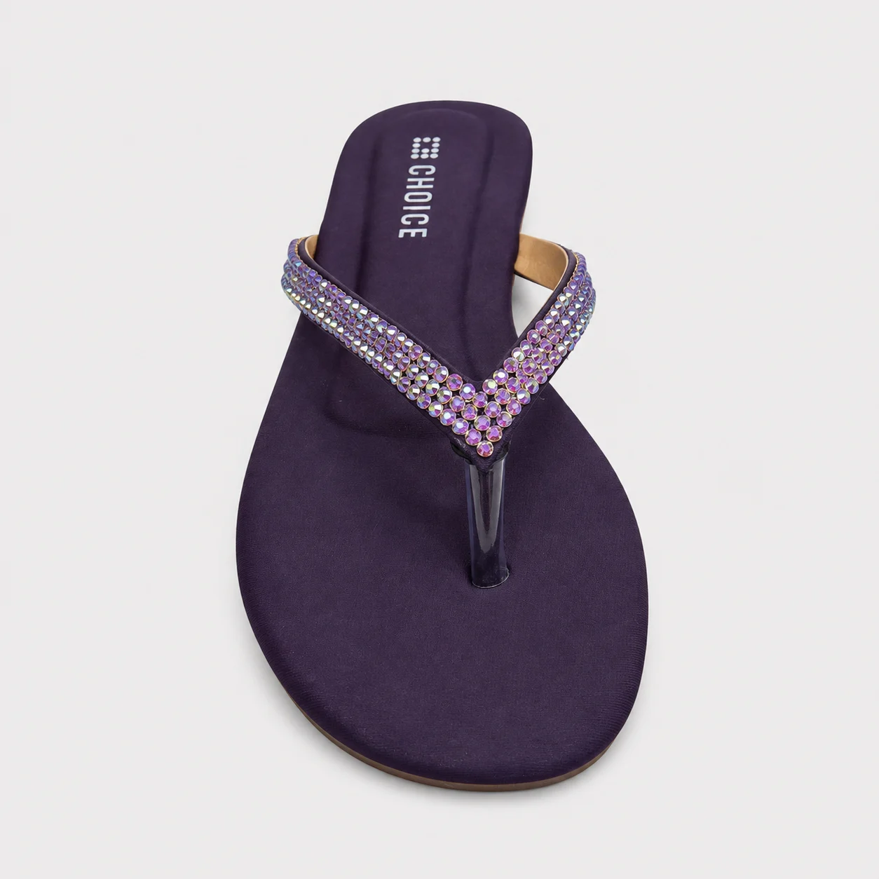Casual & Fancy Chappal - Purple | 10210 - Image 3