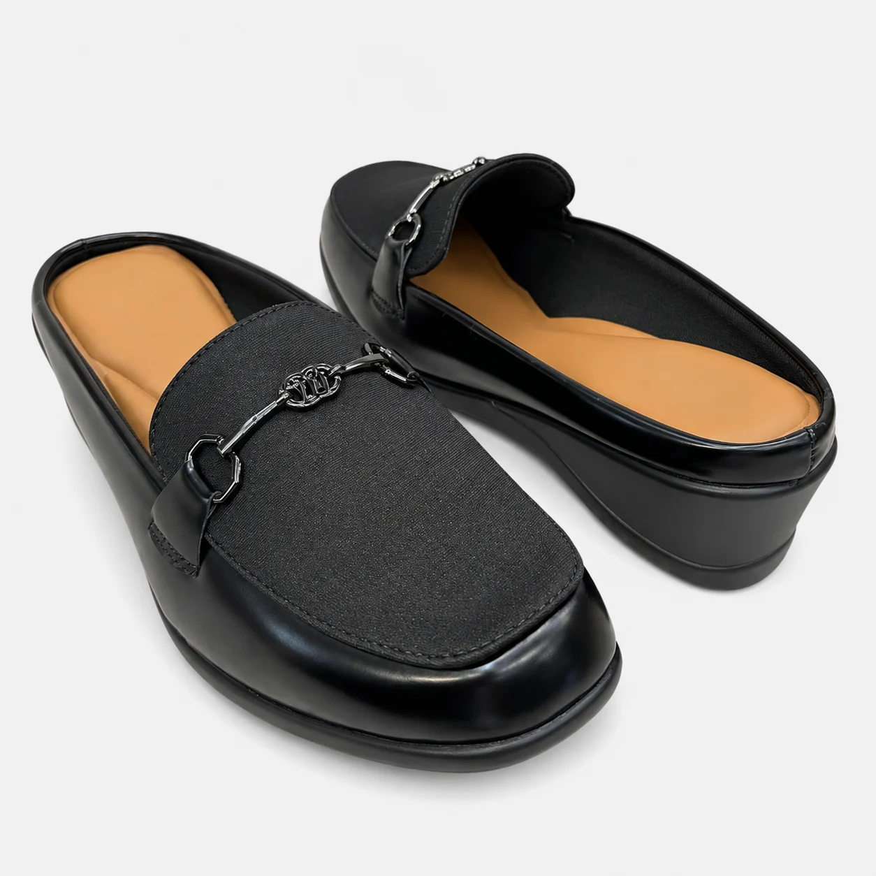 PU Sole Slipper - Black | 11221 - Image 2