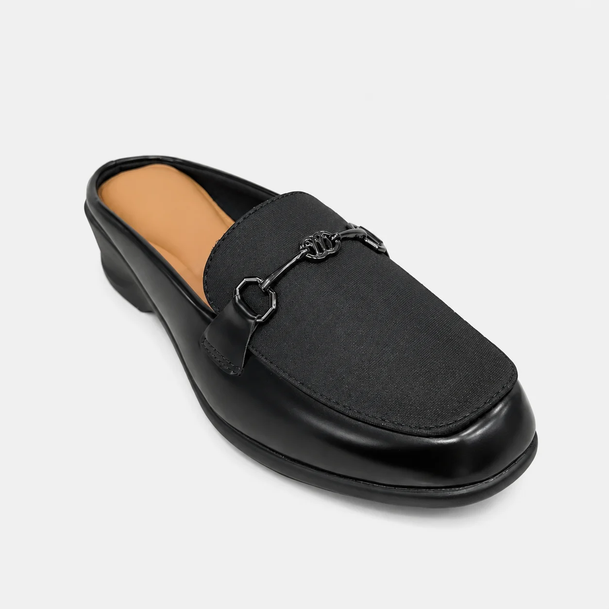 PU Sole Slipper - Black | 11221 - Image 4
