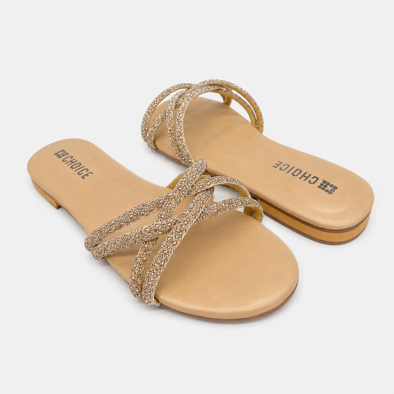 Flat Slipper - White | 12745 - Image 5
