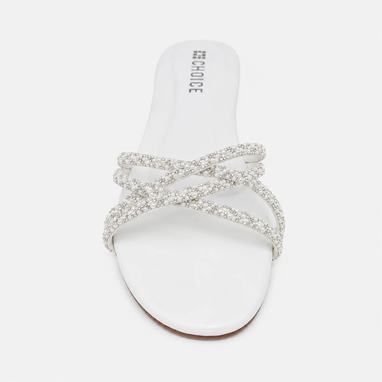 Flat Slipper - White | 12745 - Image 3