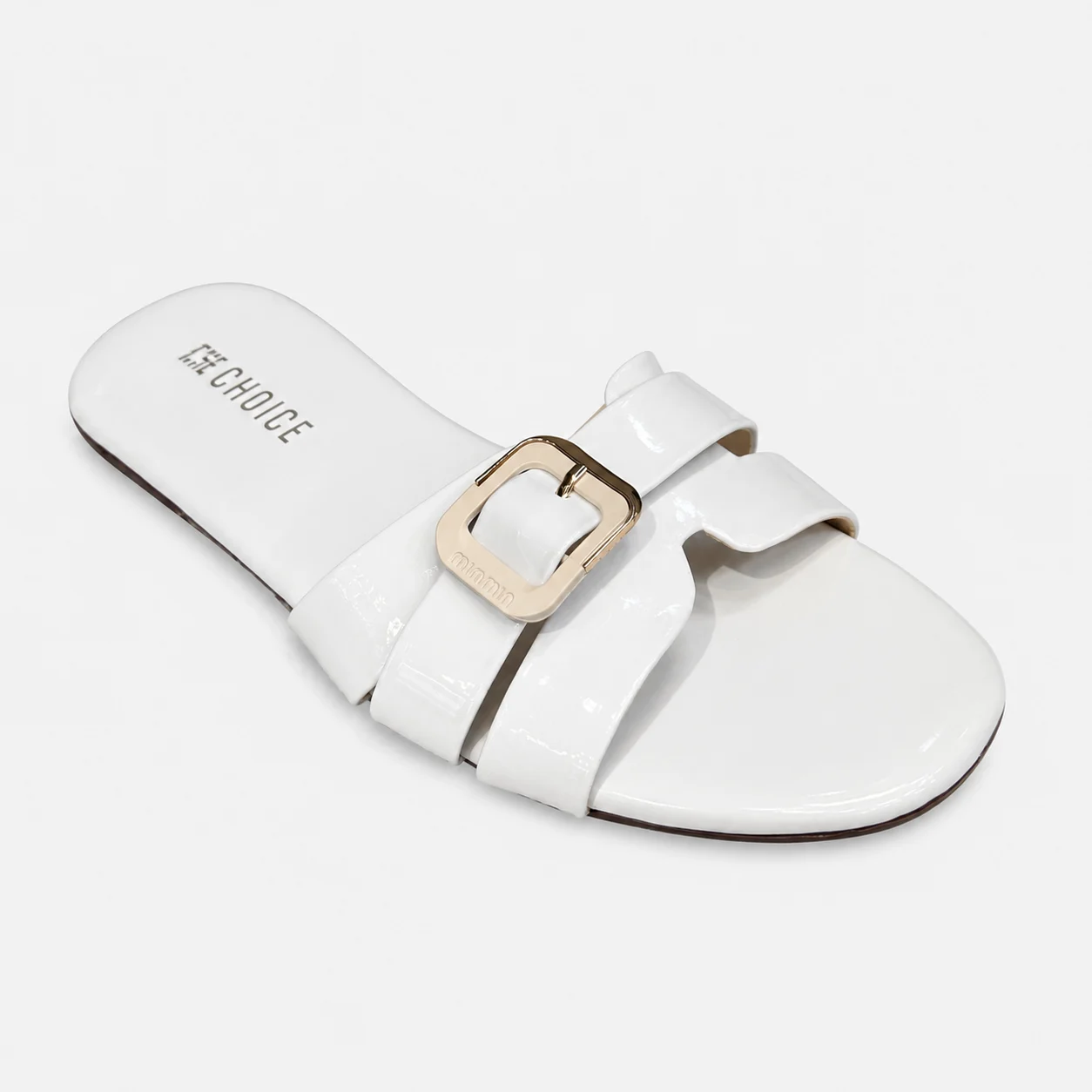 Flat Slipper - White | 12941 - Image 4