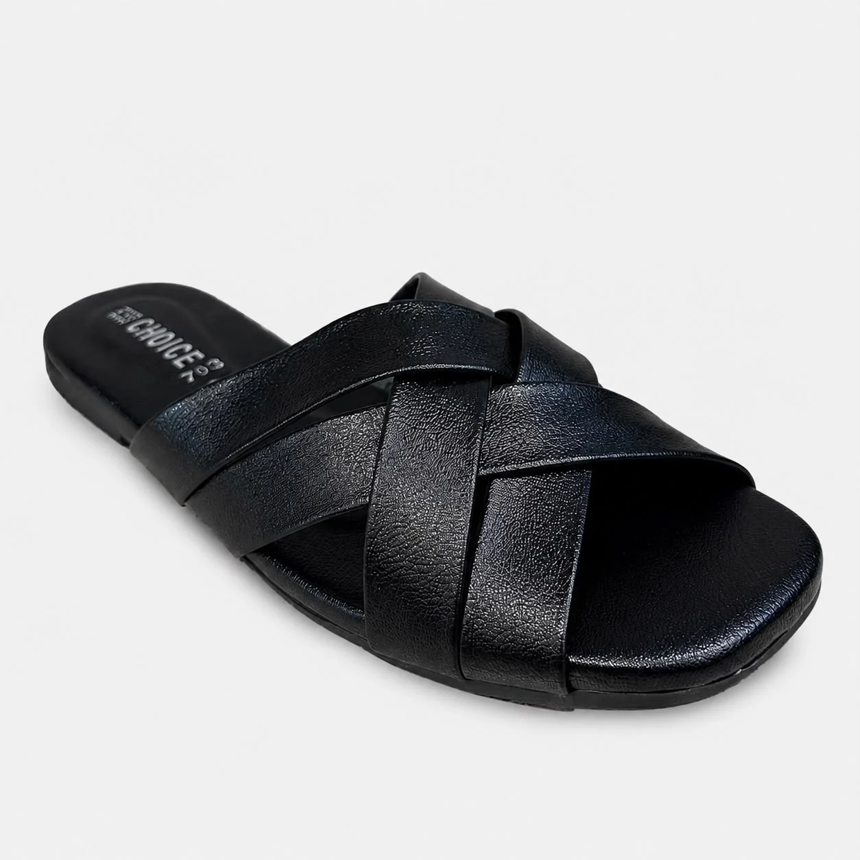 Flat Slipper - Black | 12953 - Image 4