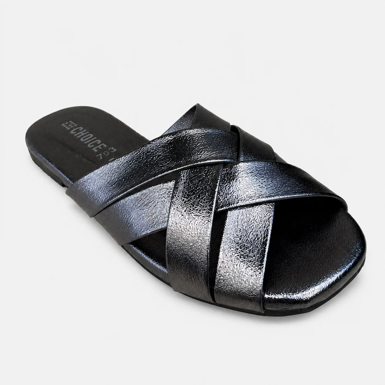 Flat Slipper - Gray | 12953 - Image 4