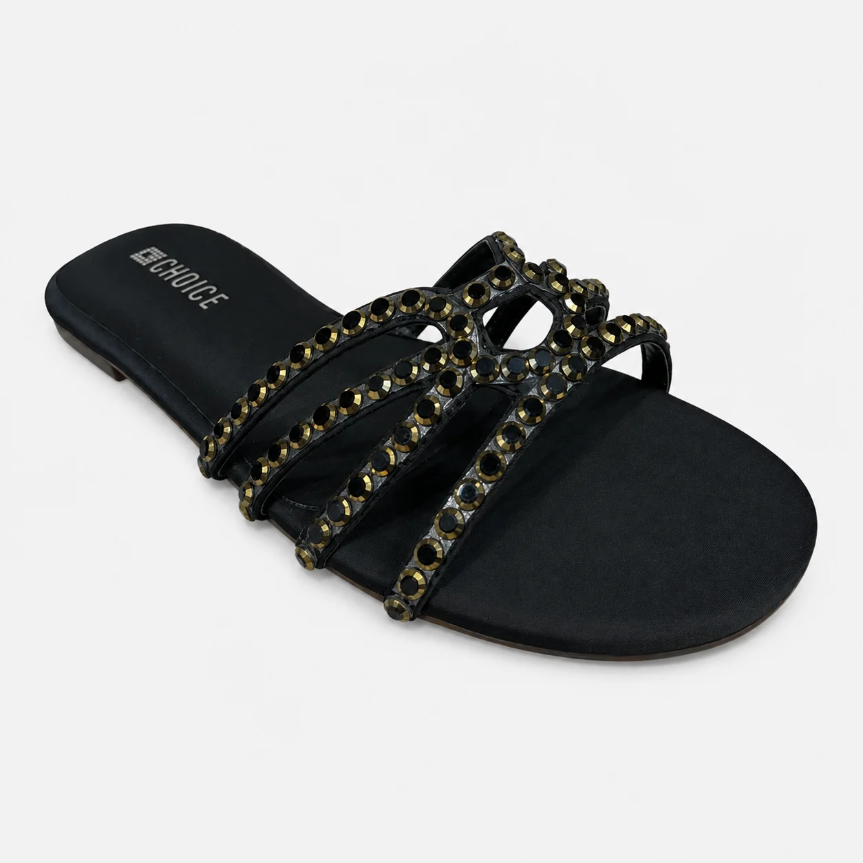 Flat Slipper - Black | 12955 - Image 4
