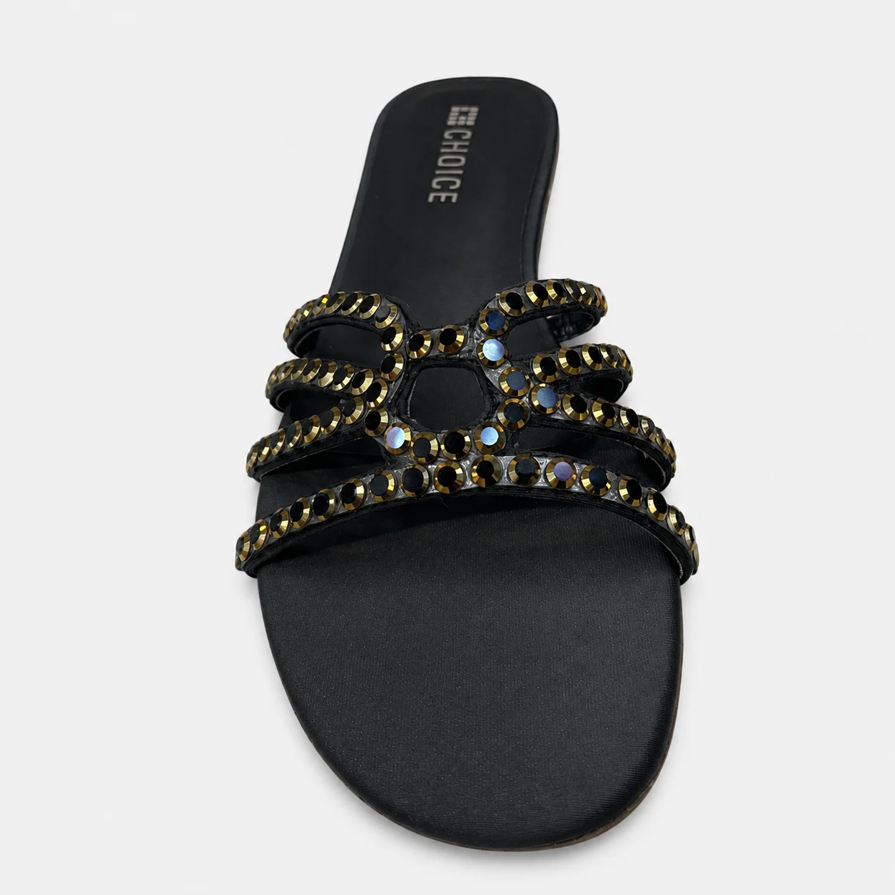 Flat Slipper - Black | 12955 - Image 3