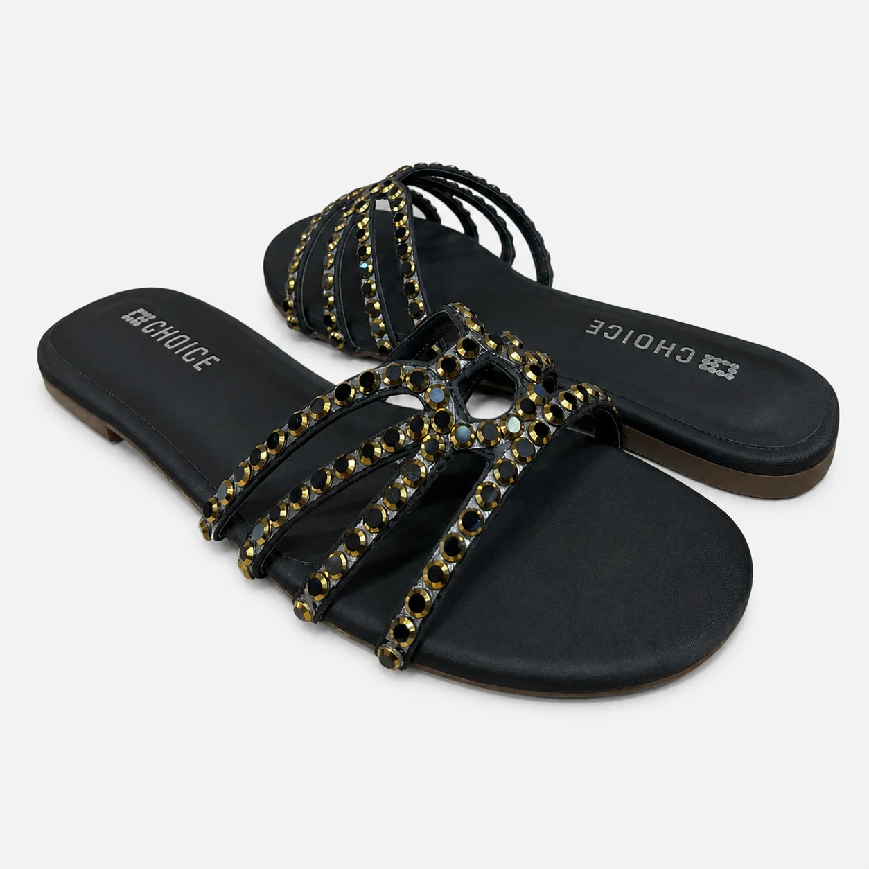 Flat Slipper - Black | 12955 - Image 2