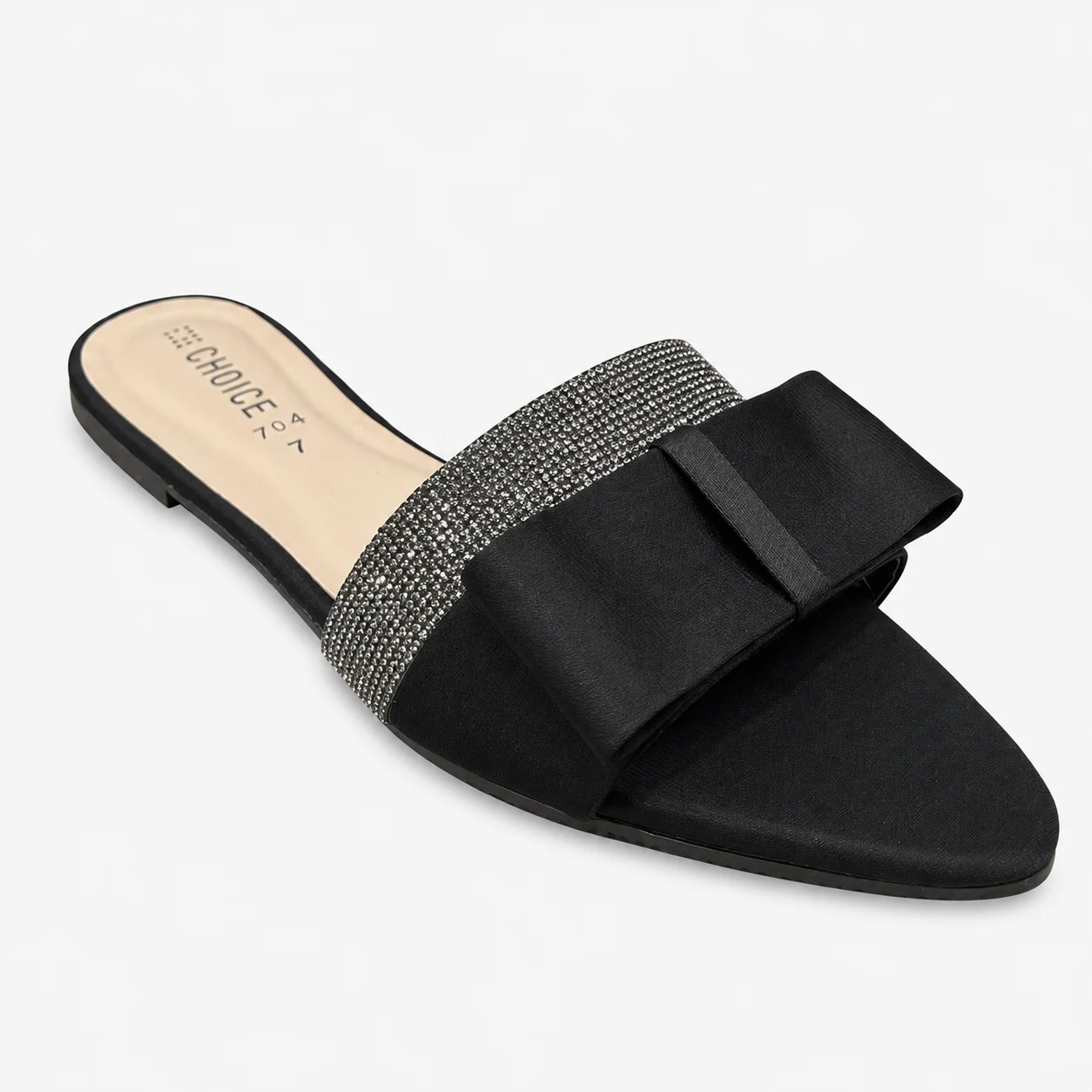 Flat Slipper - Black | 12959 - Image 4