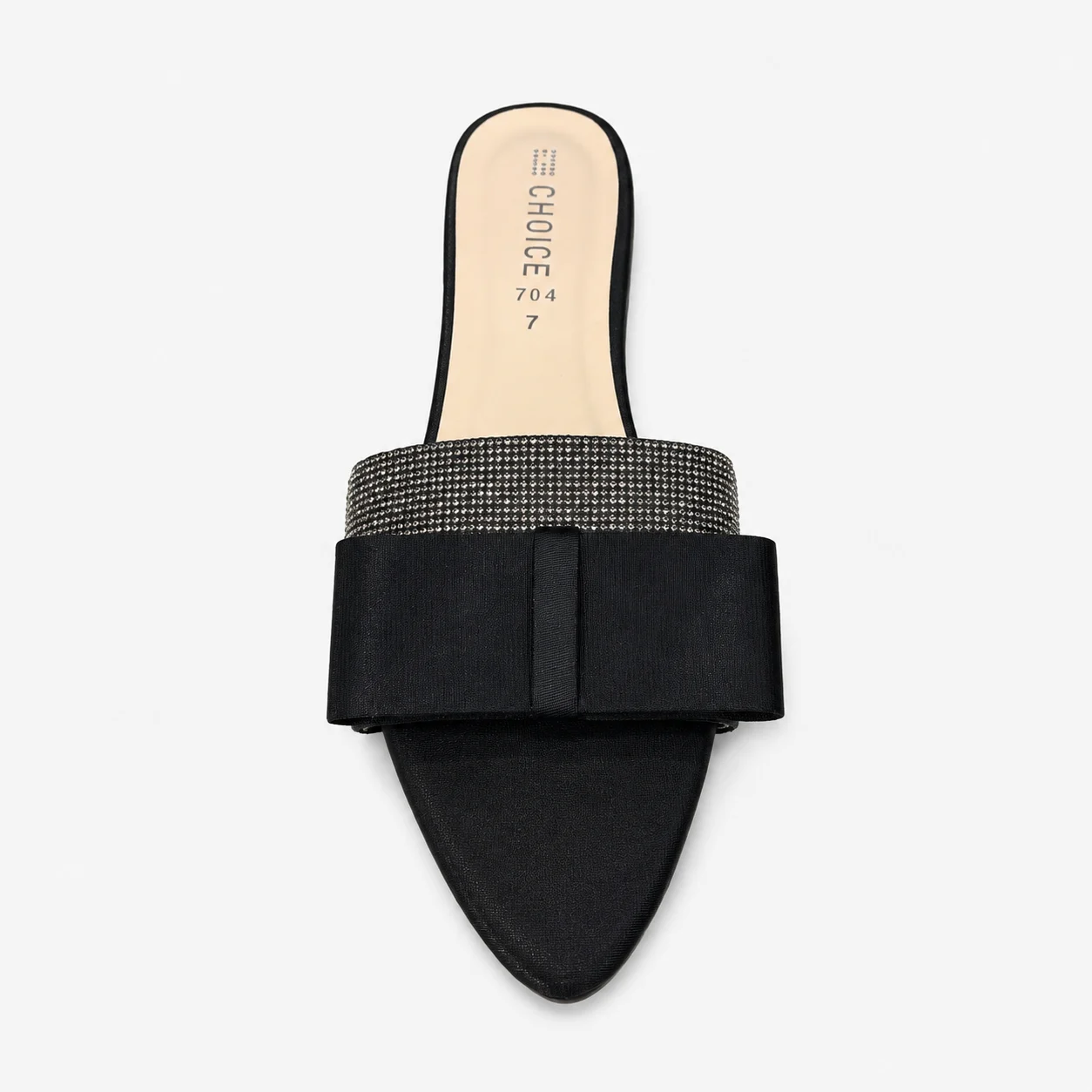 Flat Slipper - Black | 12959 - Image 3