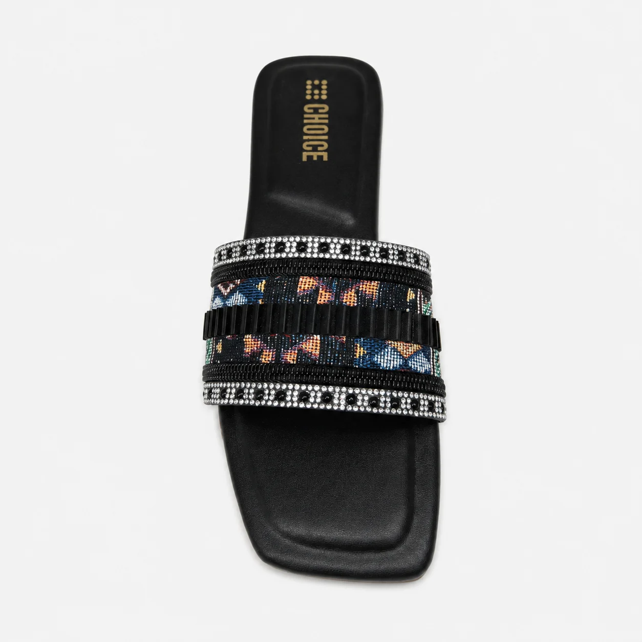 Flat Slipper - Black | 12960 - Image 3