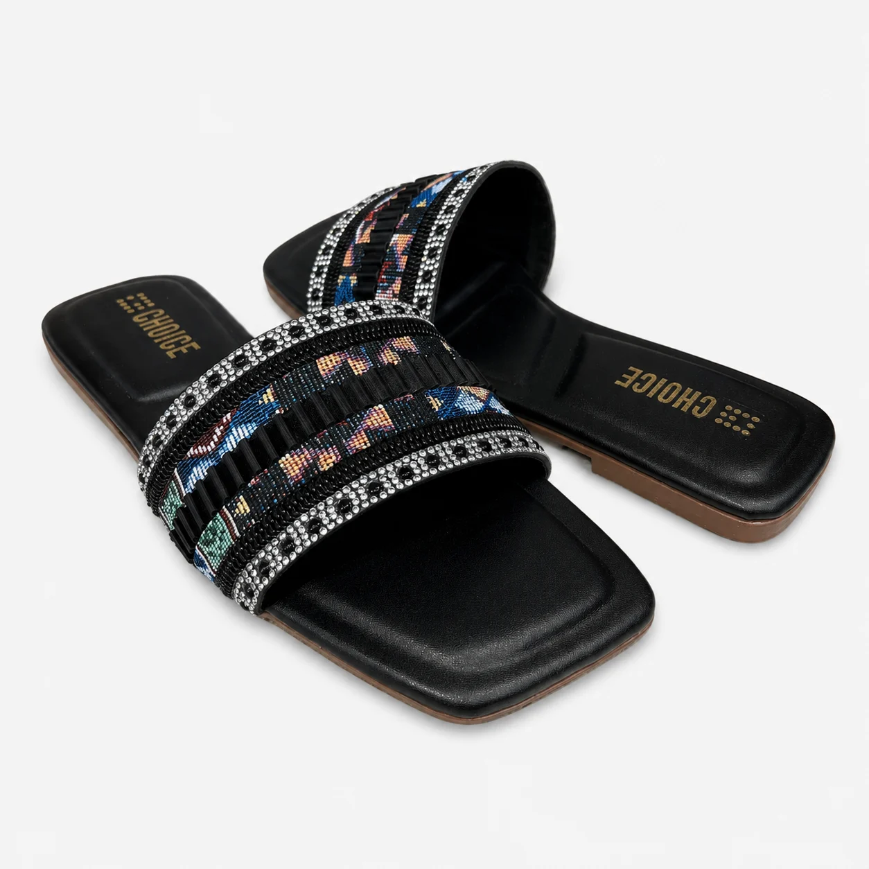 Flat Slipper - Black | 12960 - Image 2
