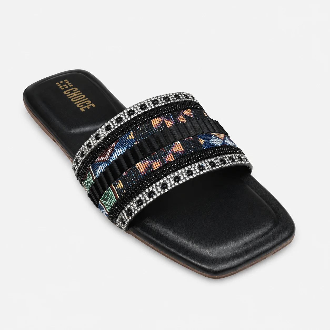 Flat Slipper - Black | 12960 - Image 4