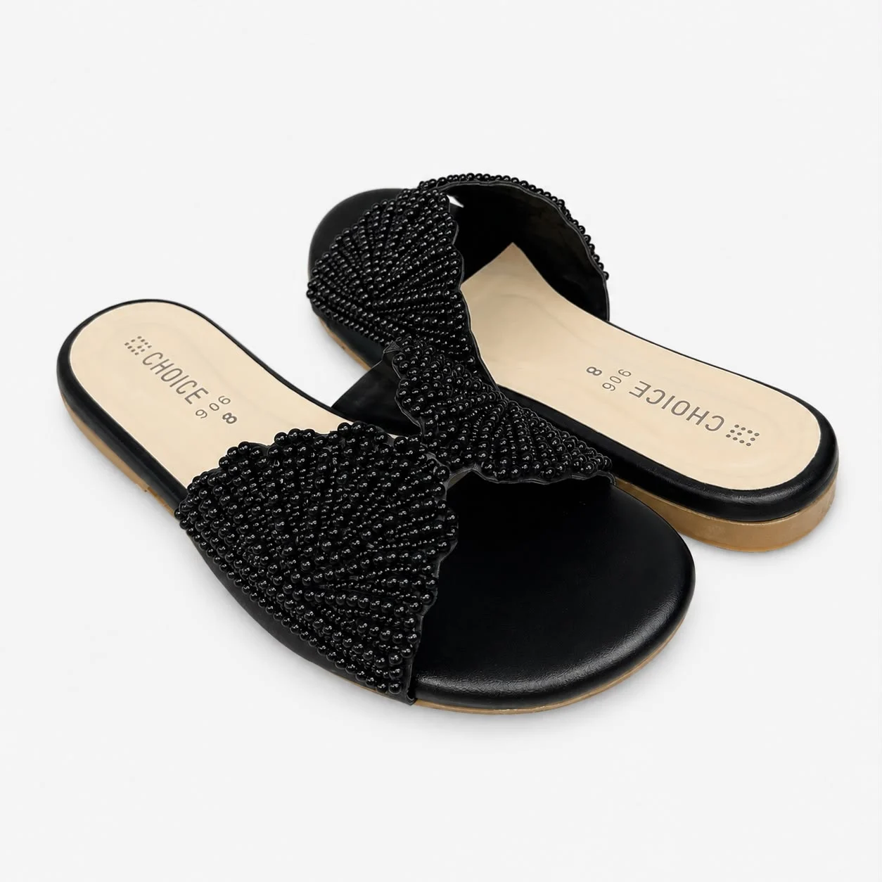 Flat Slipper - White | 12961 - Image 2