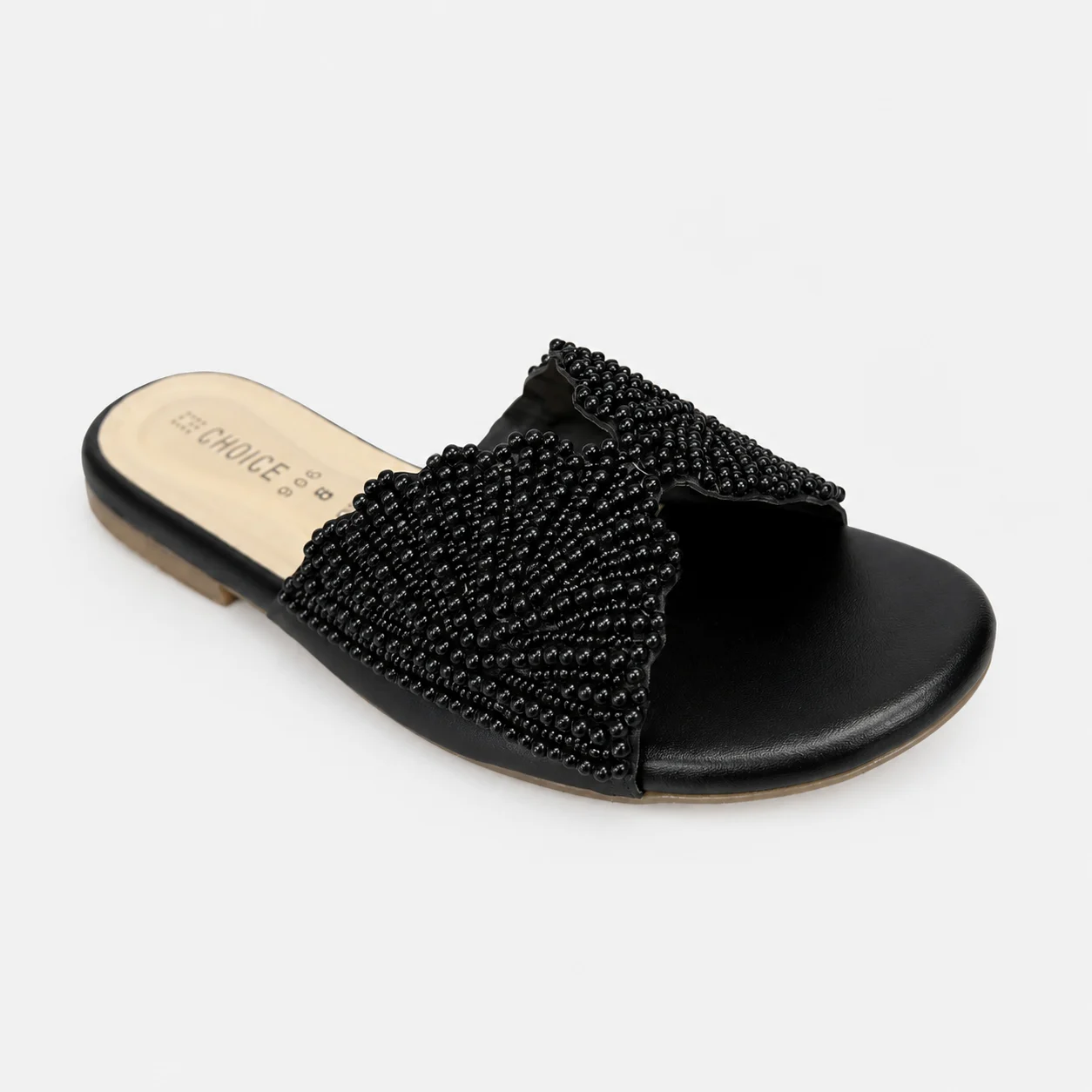 Flat Slipper - White | 12961 - Image 4