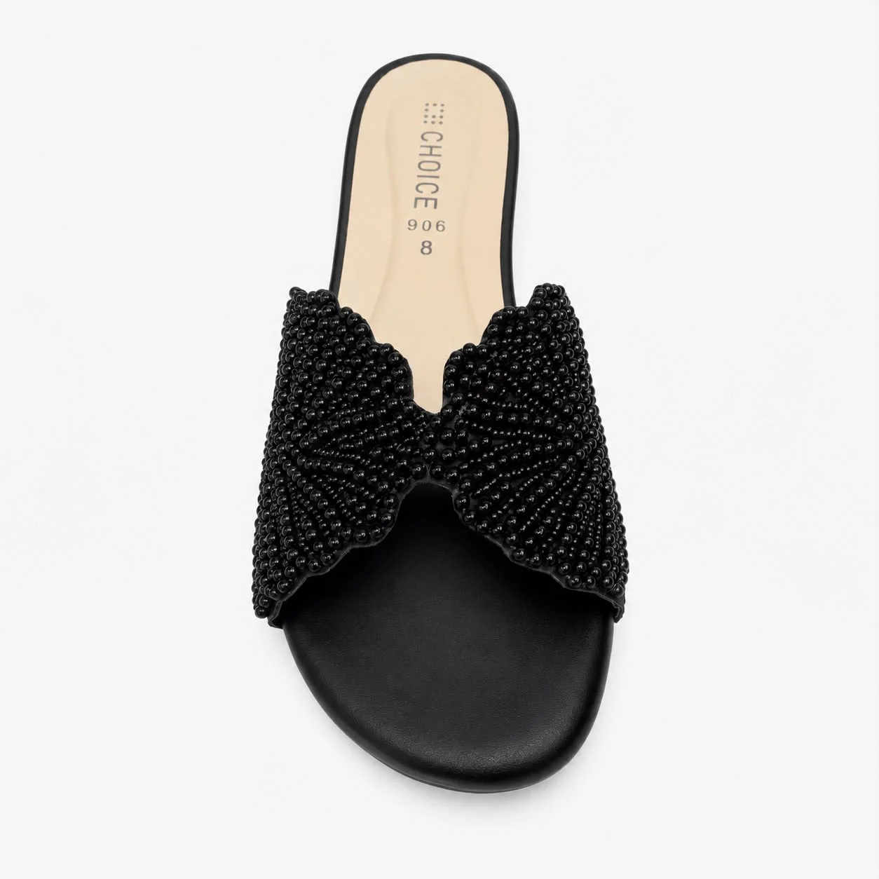 Flat Slipper - White | 12961 - Image 3