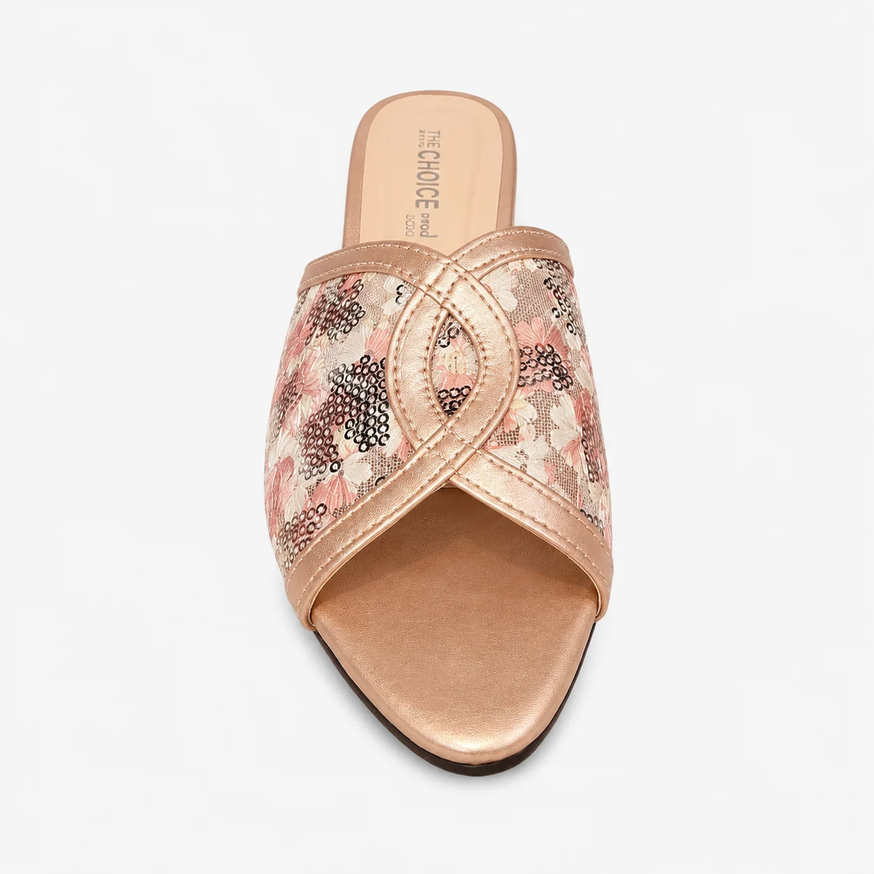 Flat Slipper - Peach | 12962 - Image 2