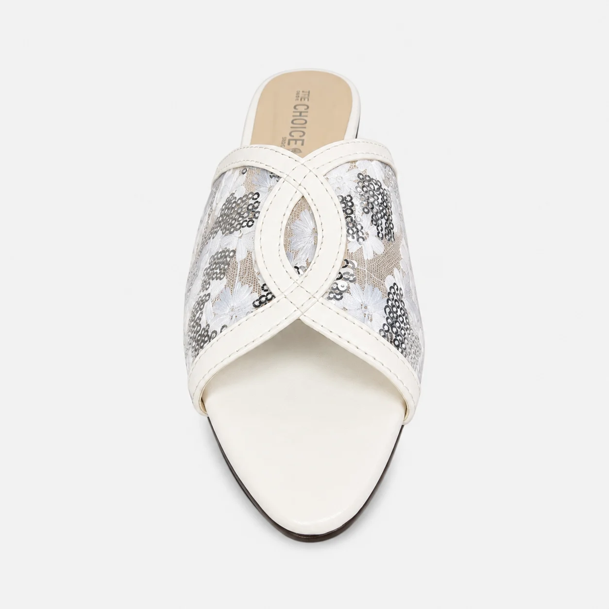 Flat Slipper - White | 12962 - Image 2