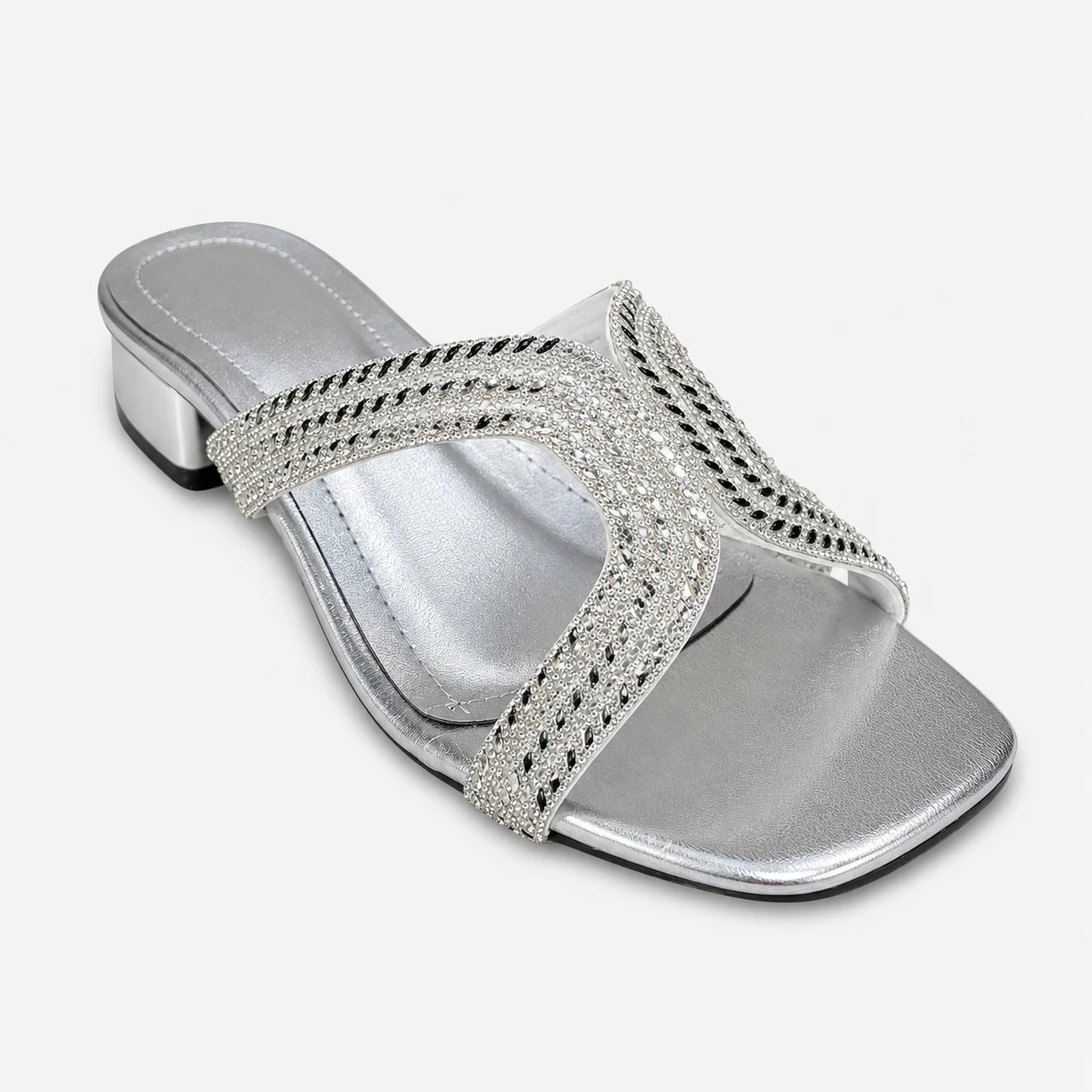 Fancy Slipper - Silver | 13087 - Image 4