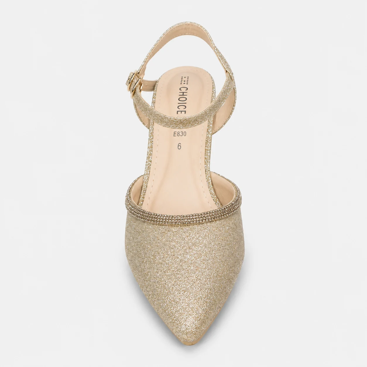 Court Shoes - Golden | 18552 - Image 3