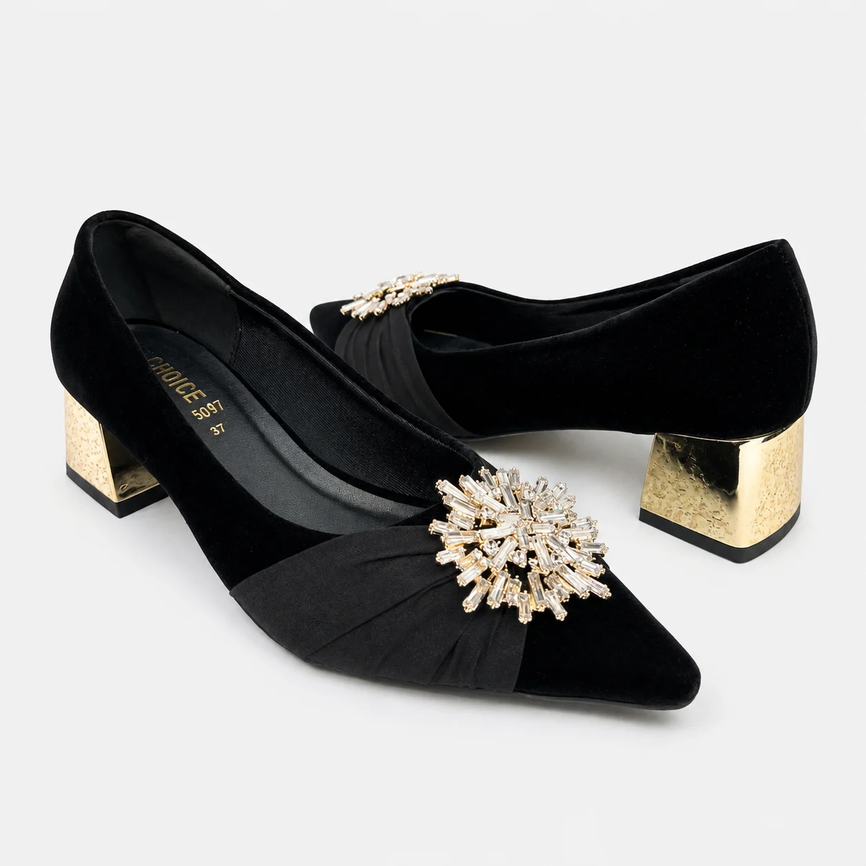 Court Shoes & Pumps - Maroon | 18594 - Image 5