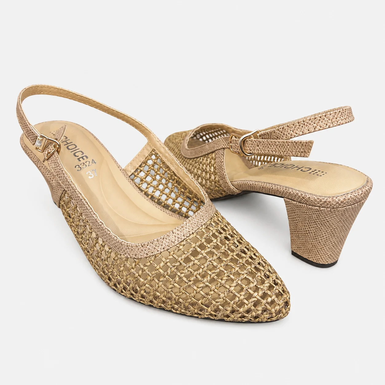 Court Shoes - Brown | 18596 - Image 2
