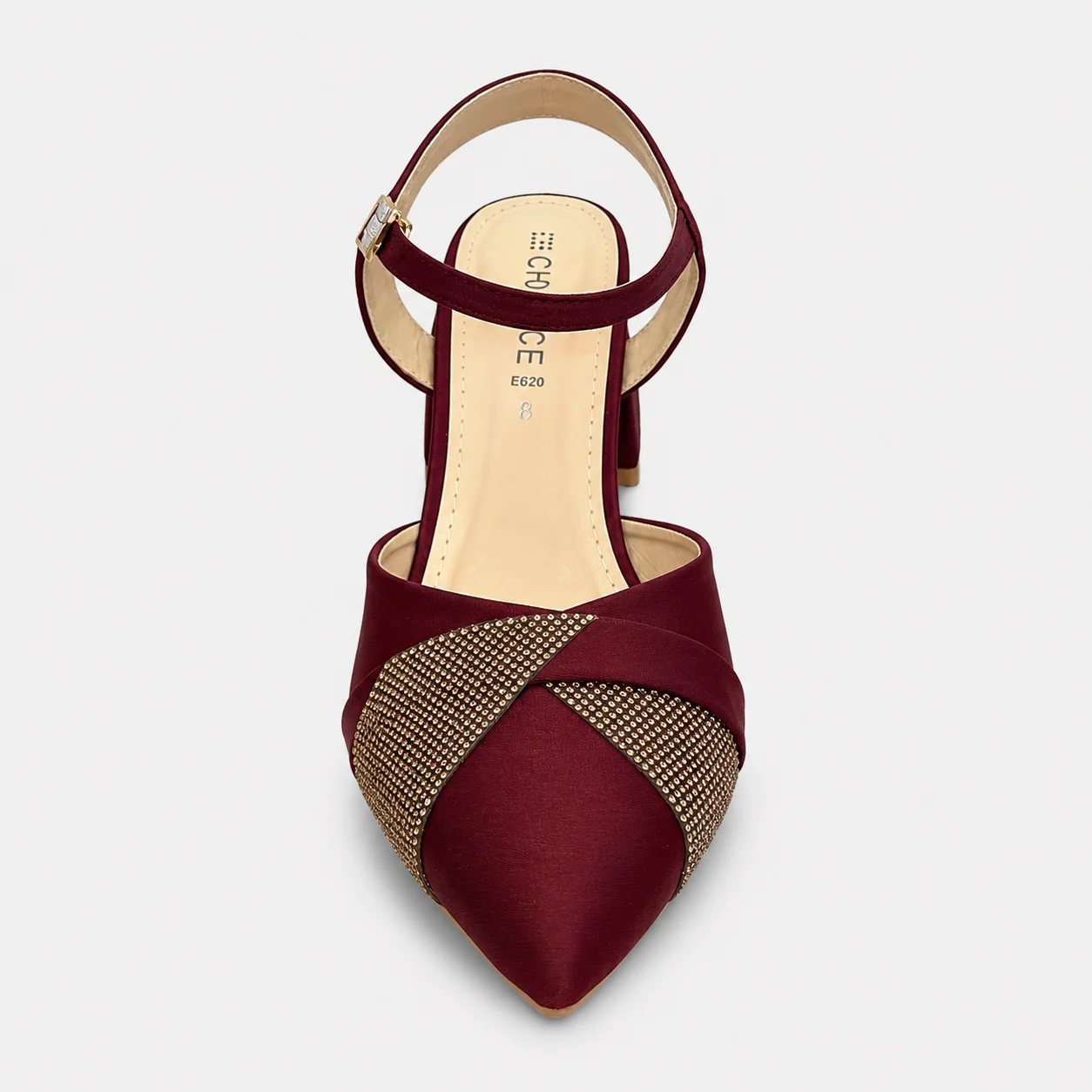 Court Shoes - Maroon | 18597 - Image 3