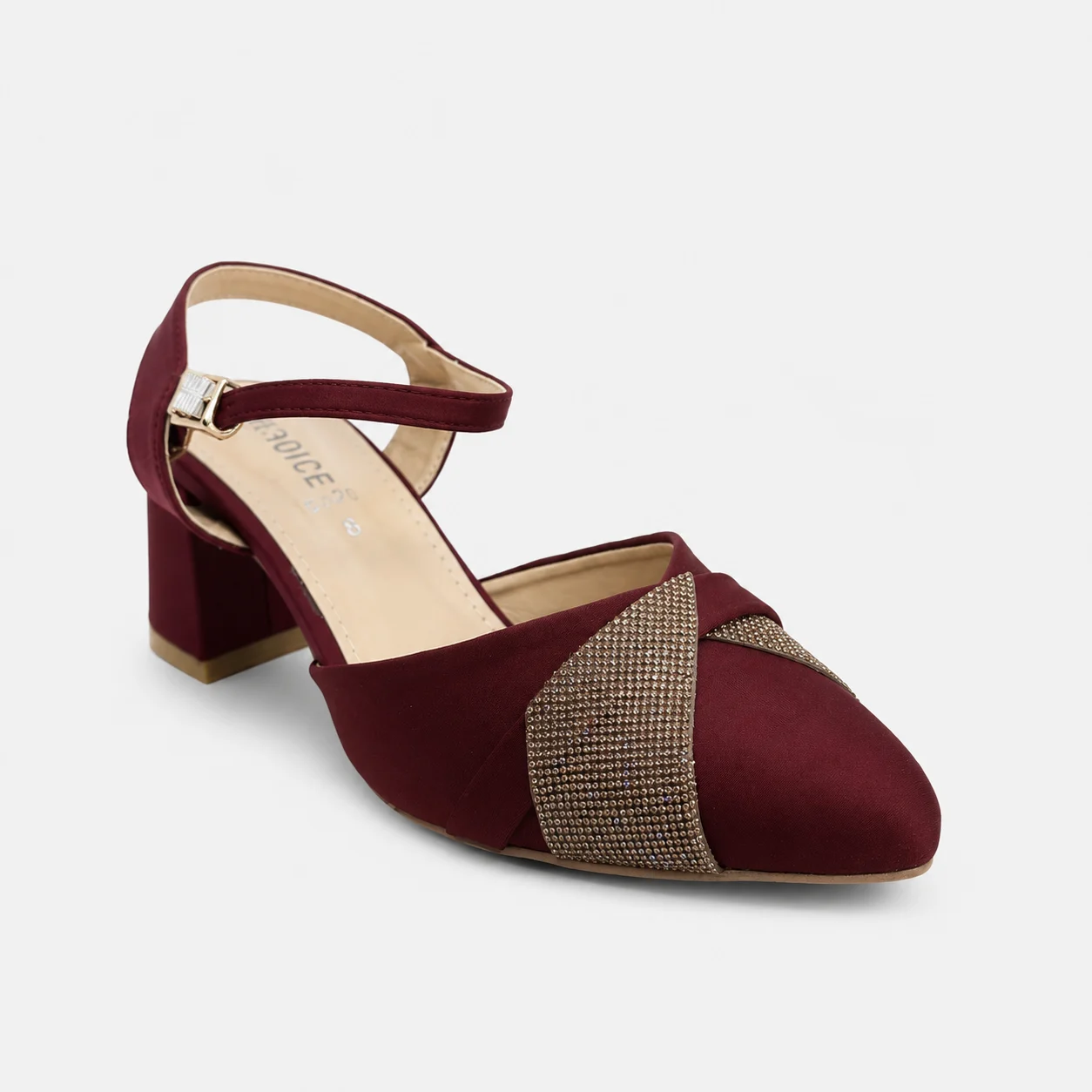 Court Shoes - Maroon | 18597 - Image 4