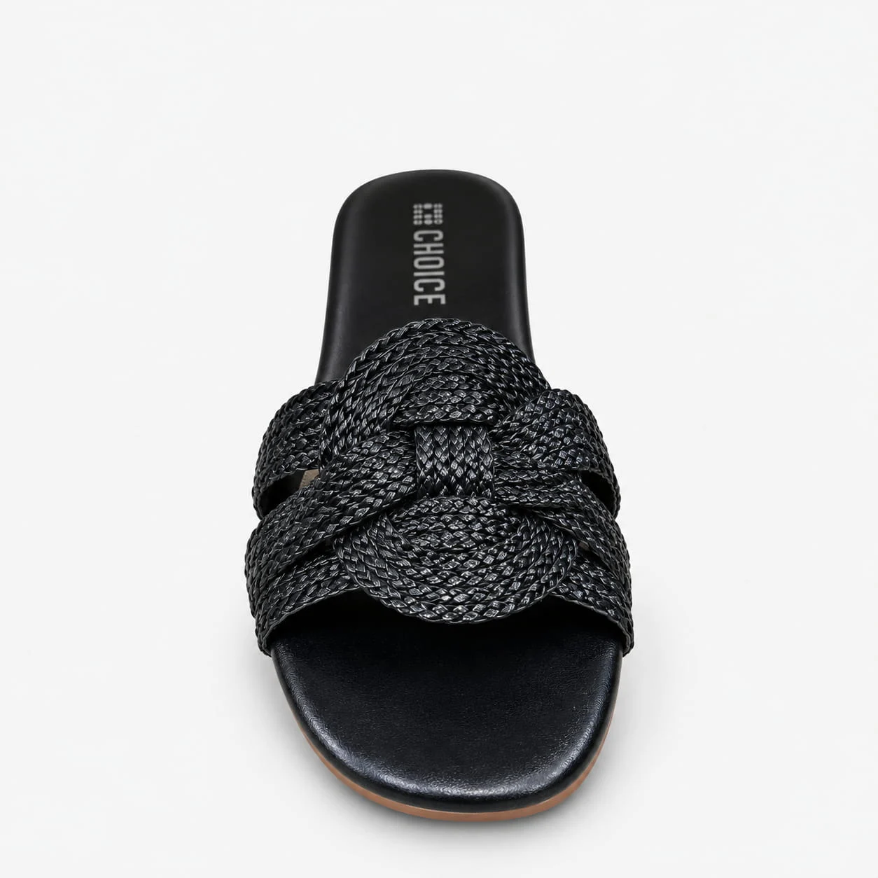 Flat Slipper - Black | 12379 - Image 3