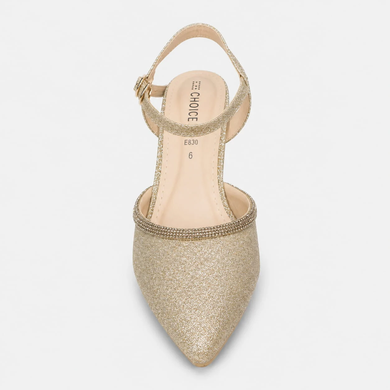Court Shoes - Golden | 18552 - Image 3
