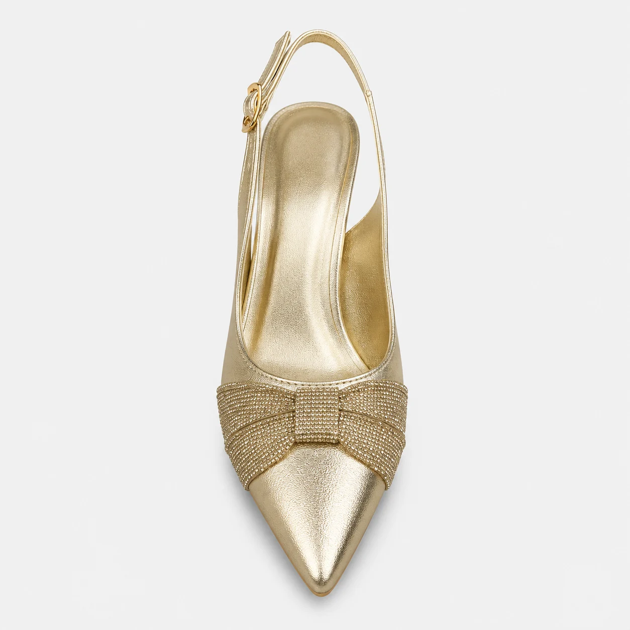Court Shoes - Golden | 18601 - Image 3