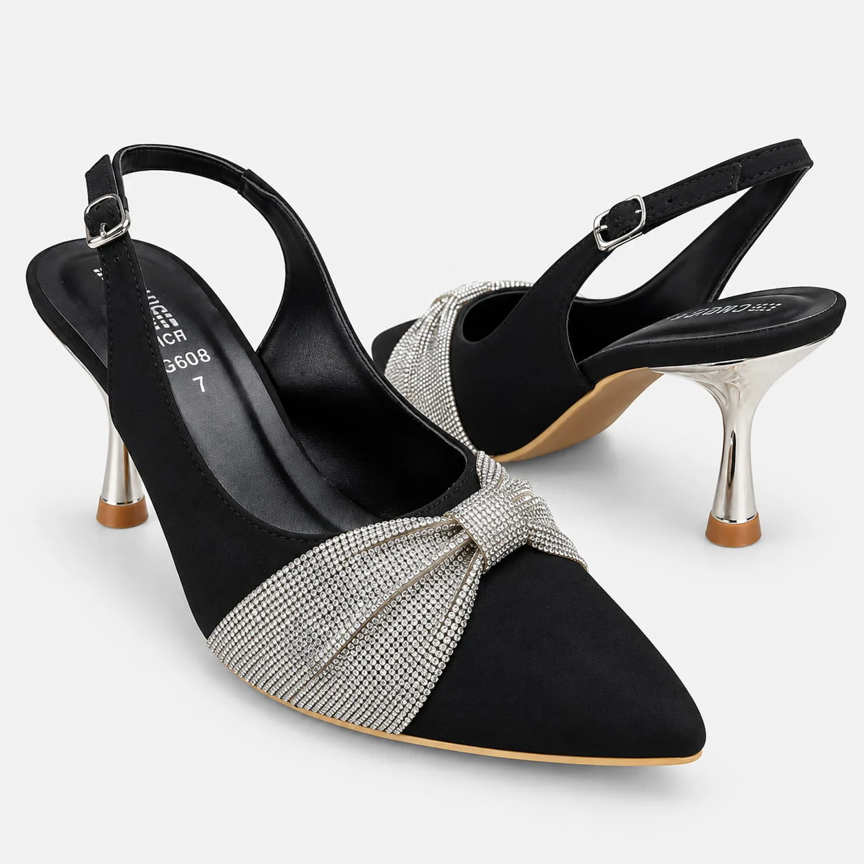 Court Shoes - Black | 18601 - Image 2