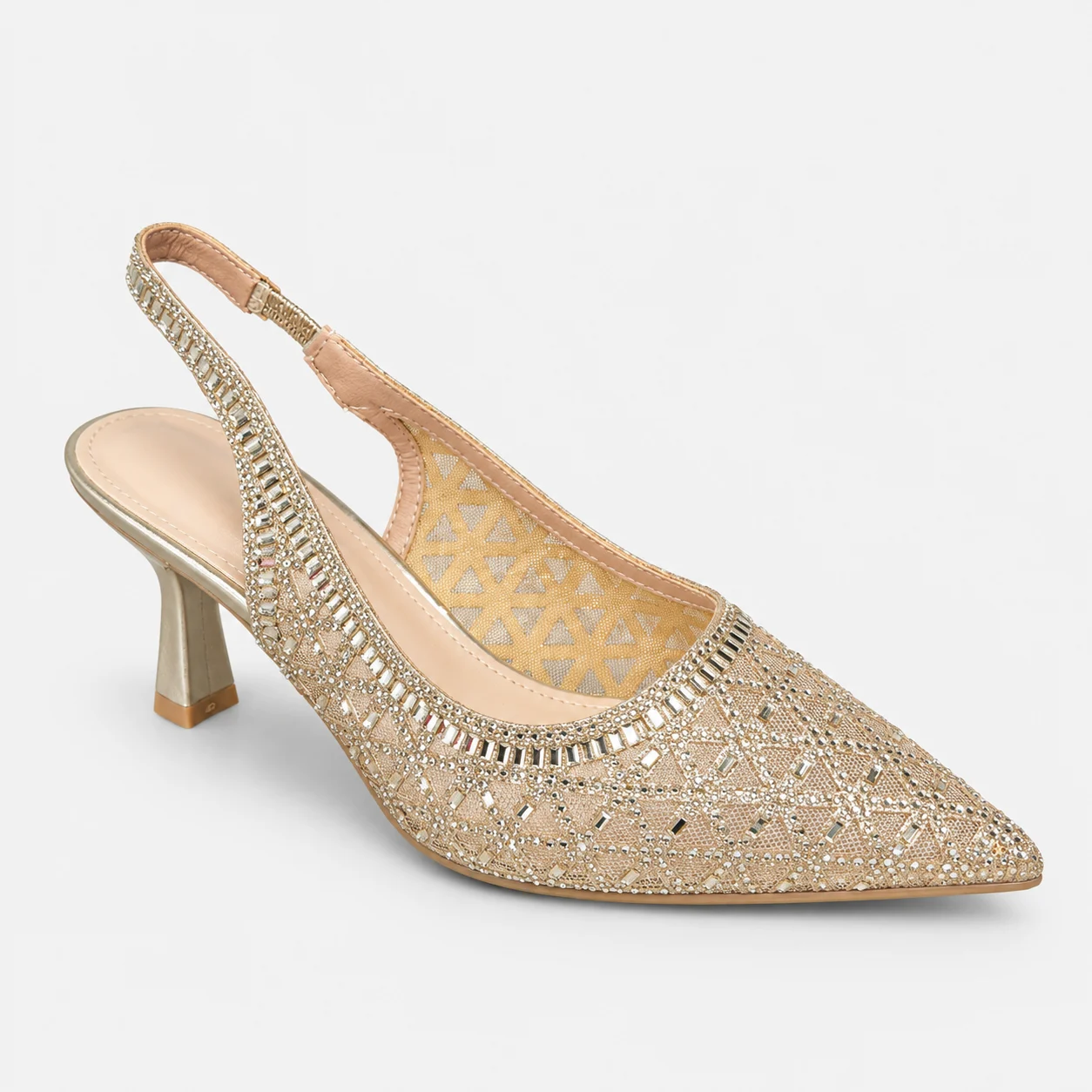Court Shoes - Silver | 18602 - Image 4