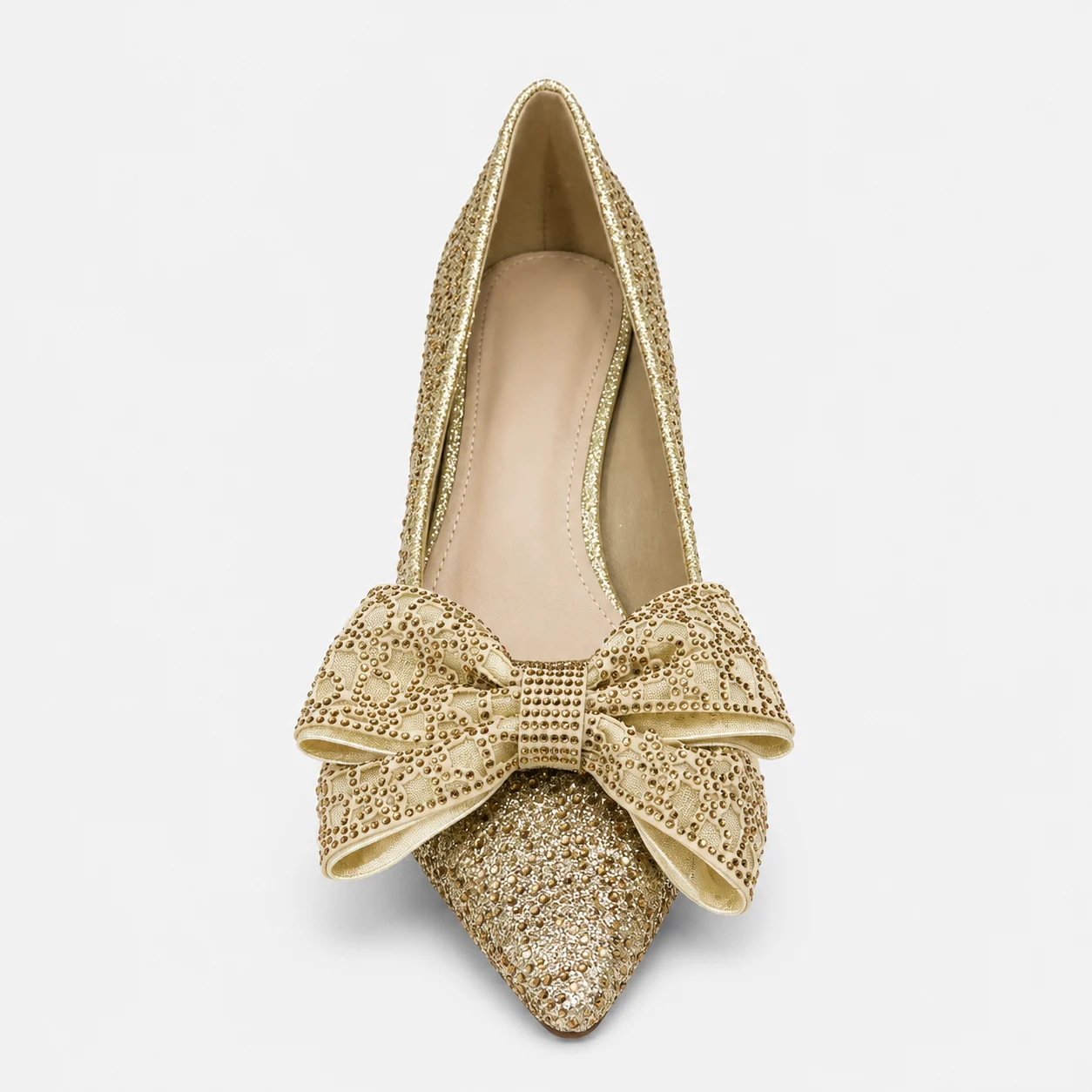 Court Shoes - Golden | 18603 - Image 3