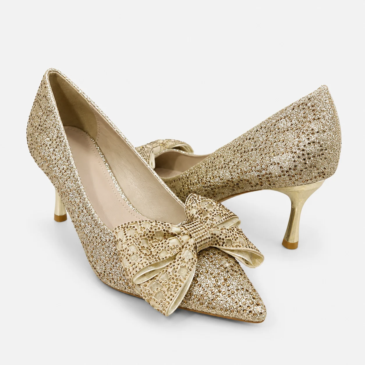 Court Shoes - Silver | 18603 - Image 5