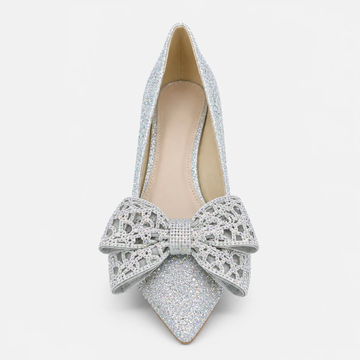 Court Shoes - Silver | 18603 - Image 3
