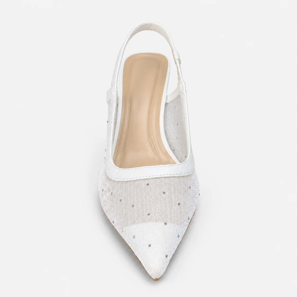 Court Shoes - White | 18606 - Image 3