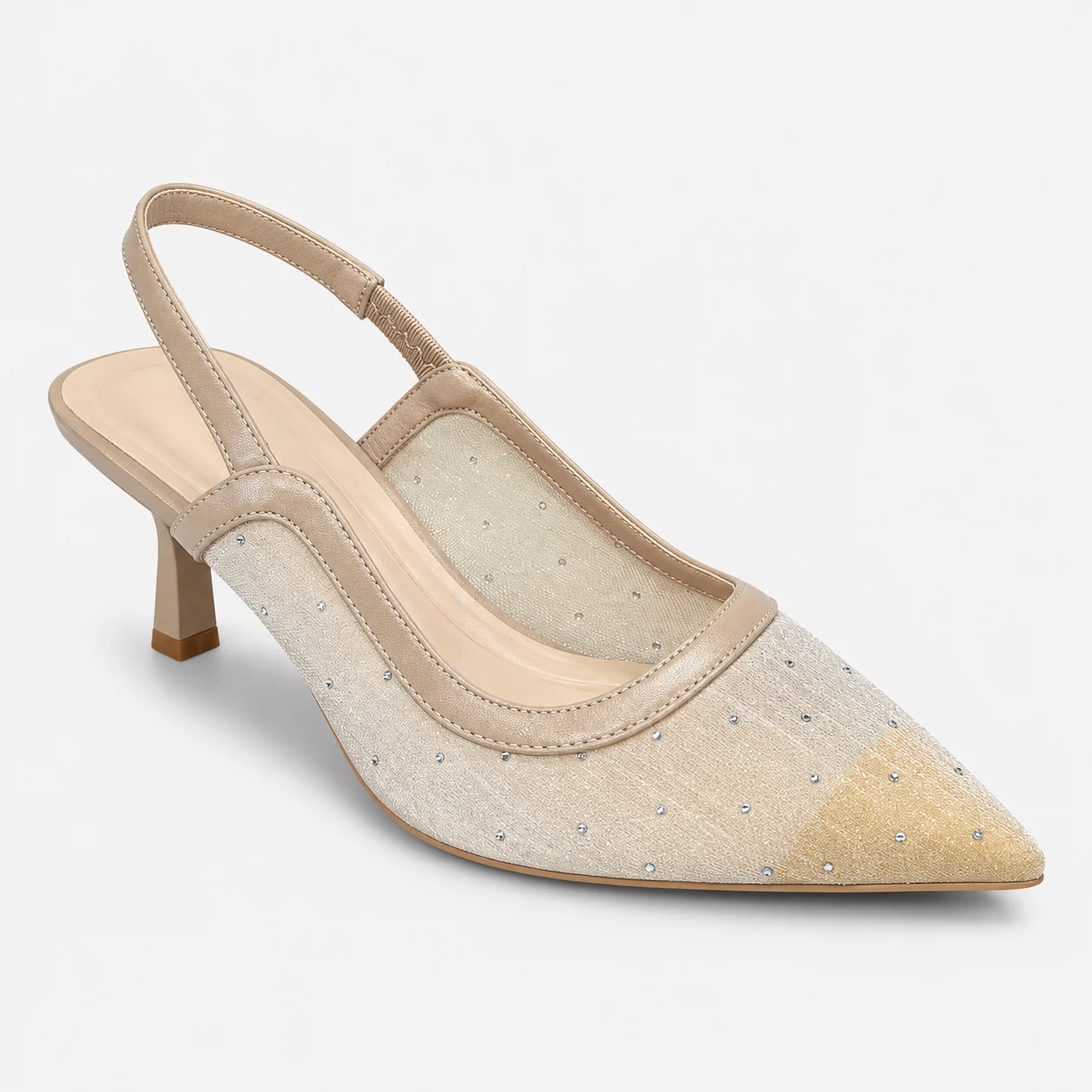 Court Shoes - Golden | 18606 - Image 4